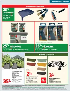 Auchan - Prévisualisation de Auchan prospectus valide à partir de 14.04.2026 | Page: 39 | Produits: Jardinière, Rouleau