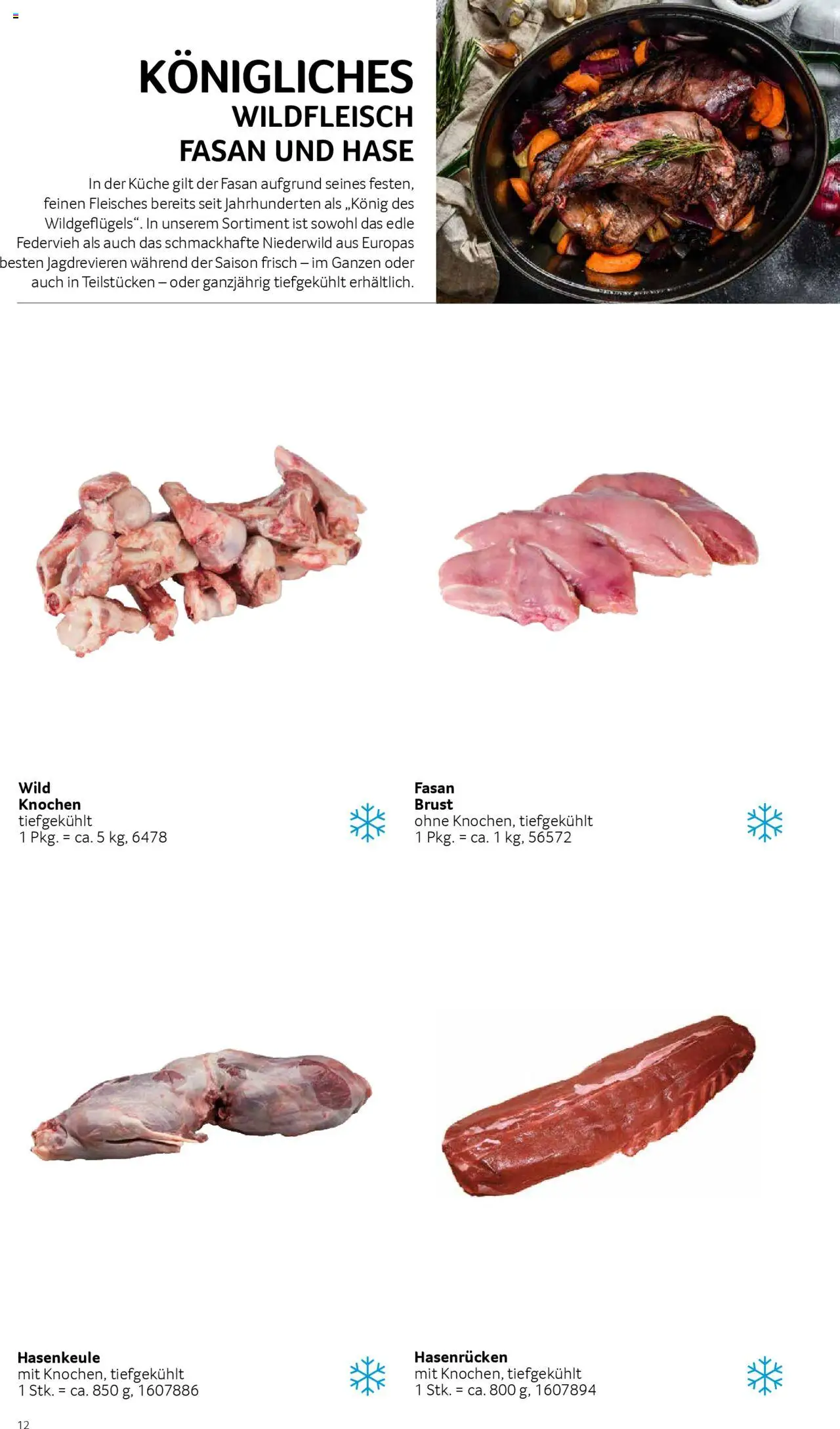 Transgourmet Highlight-Folder Wild gültig ab 26.08.2024 | Seite: 12