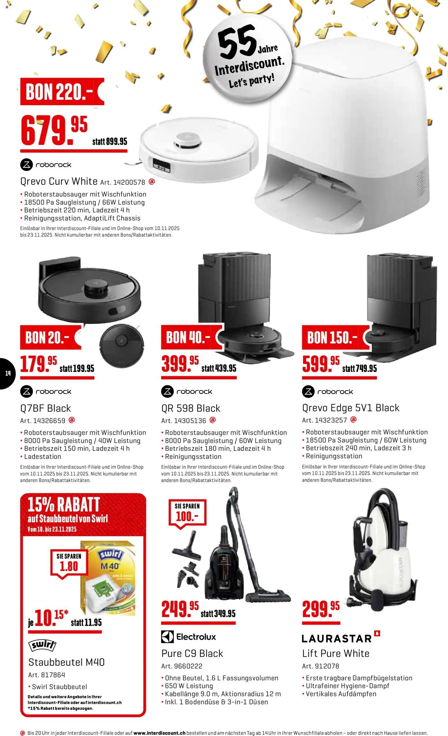 Interdiscount Aktionen – gültig ab 10.11.2025 | Seite: 14