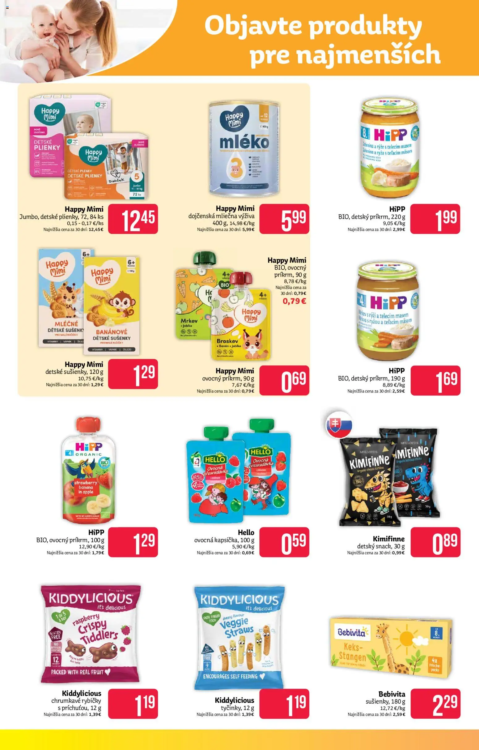 Nové Teta drogerie akcie – leták je platný od 19.01.2026 | Strana: 10 | Produkty: Ryža, Apple, Mrkva, Plienky