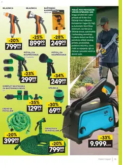 Idea katalog Prolećni magazin - pregled Idea kataloga - važi od 09.04.2026 | Strana: 15 | Proizvode: Sto, Kabl