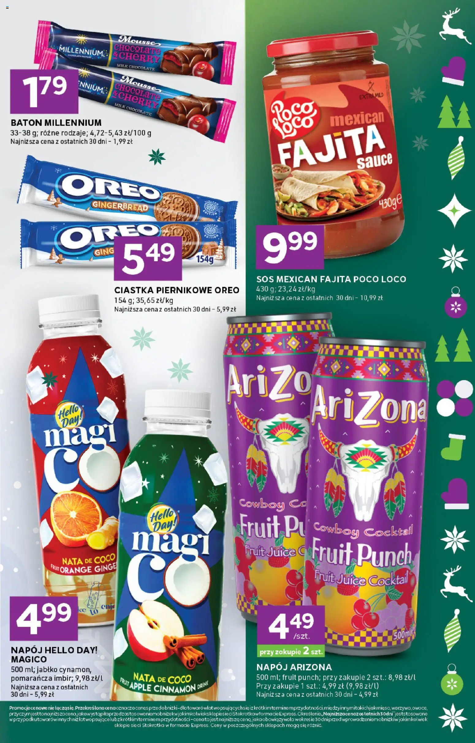 Stokrotka Gazetka - Express od 13.11.2025 | Strona: 5 | Produkty: Stokrotka, Baton, Ciastka, Sos