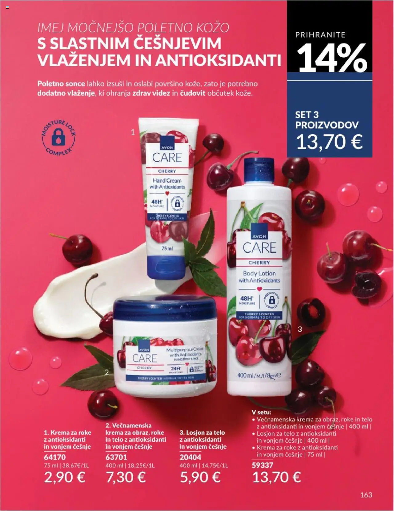 Avon katalog │ velja od 31.07.2025 | Stran: 163 | Izdelki: Krema, Krema za roke