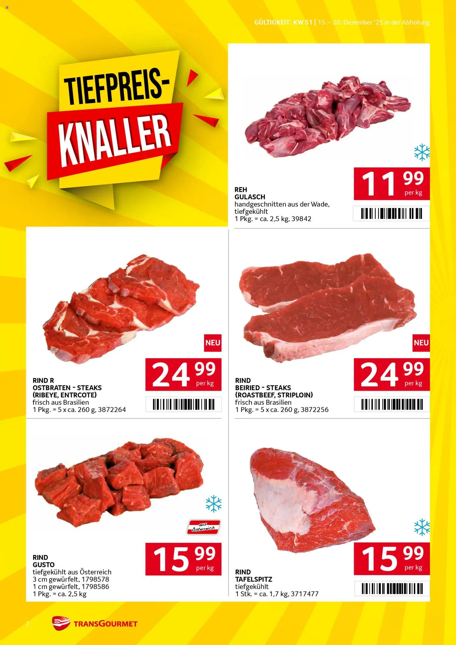 Transgourmet Flugblatt gültig ab 15.12.2025 | Seite: 2