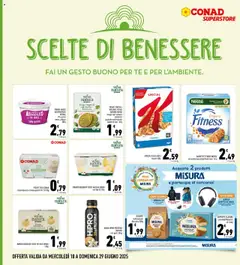 Volantino Conad del 18.06.2025 | Pagina: 10 | Prodotti: Uova, Tè, Ceci, Airpods