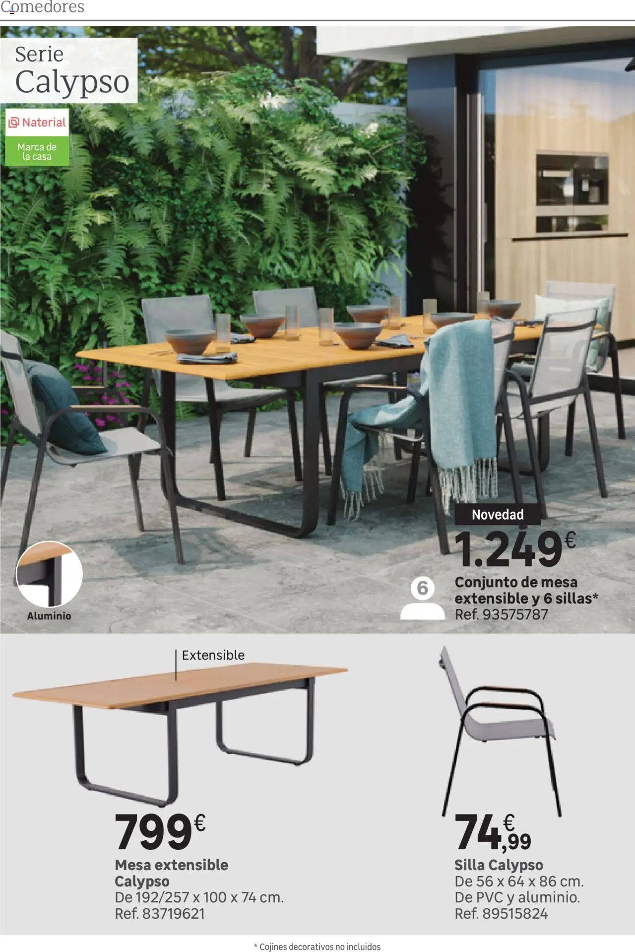 Leroy Merlin catálogo │ válido desde el 25.03.2025 | Página: 56 | Productos: Mesa extensible, Mesa, Silla