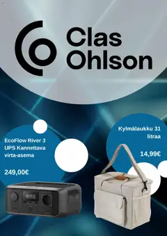 Katso Clas Ohlson tarjoukset voimassa alkaen 25.07.2025