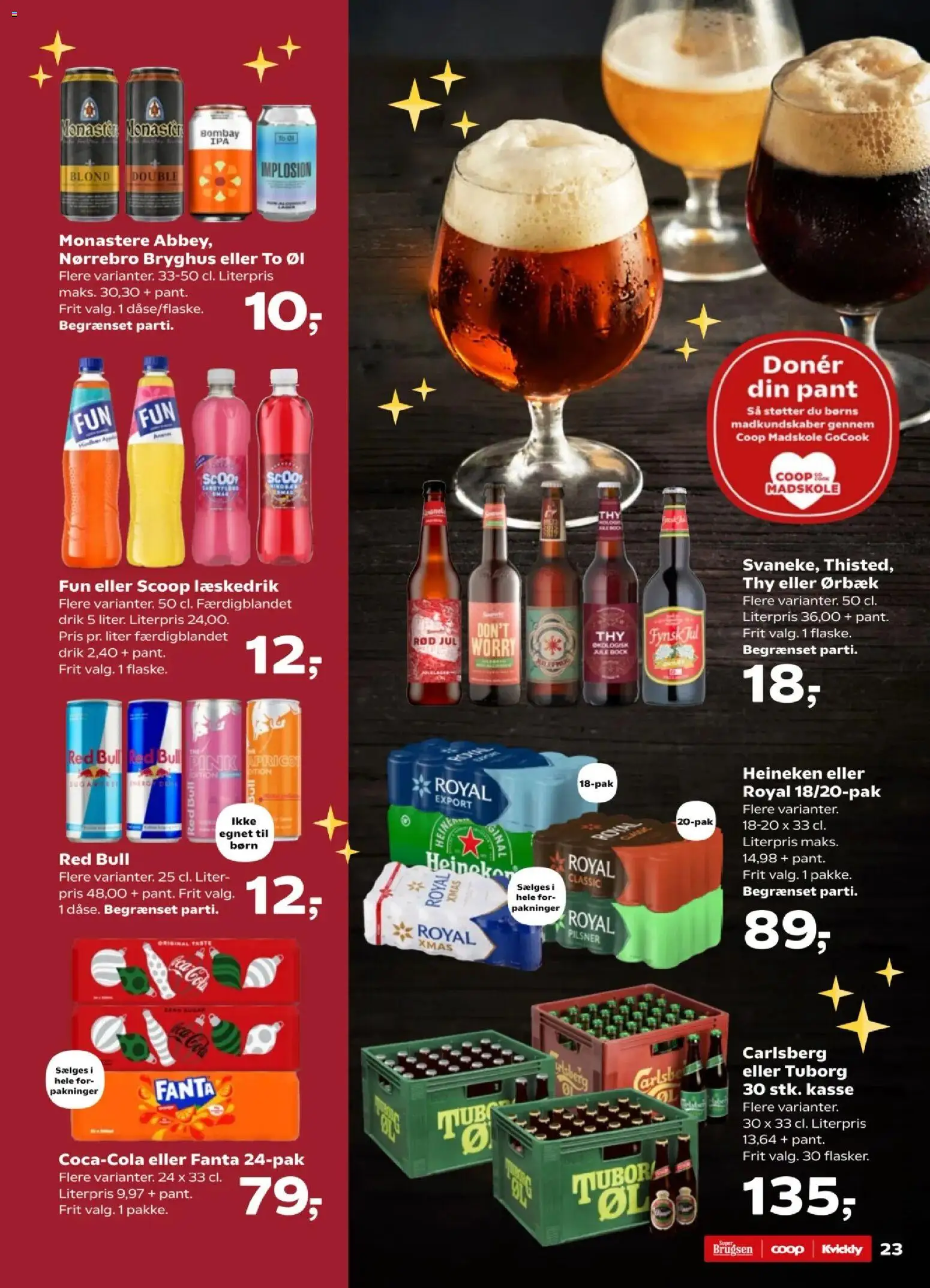 Kvickly tilbudsavis – gyldig fra 07.11.2025 | Side: 25 | Produkter: Øl, Fanta, Cola