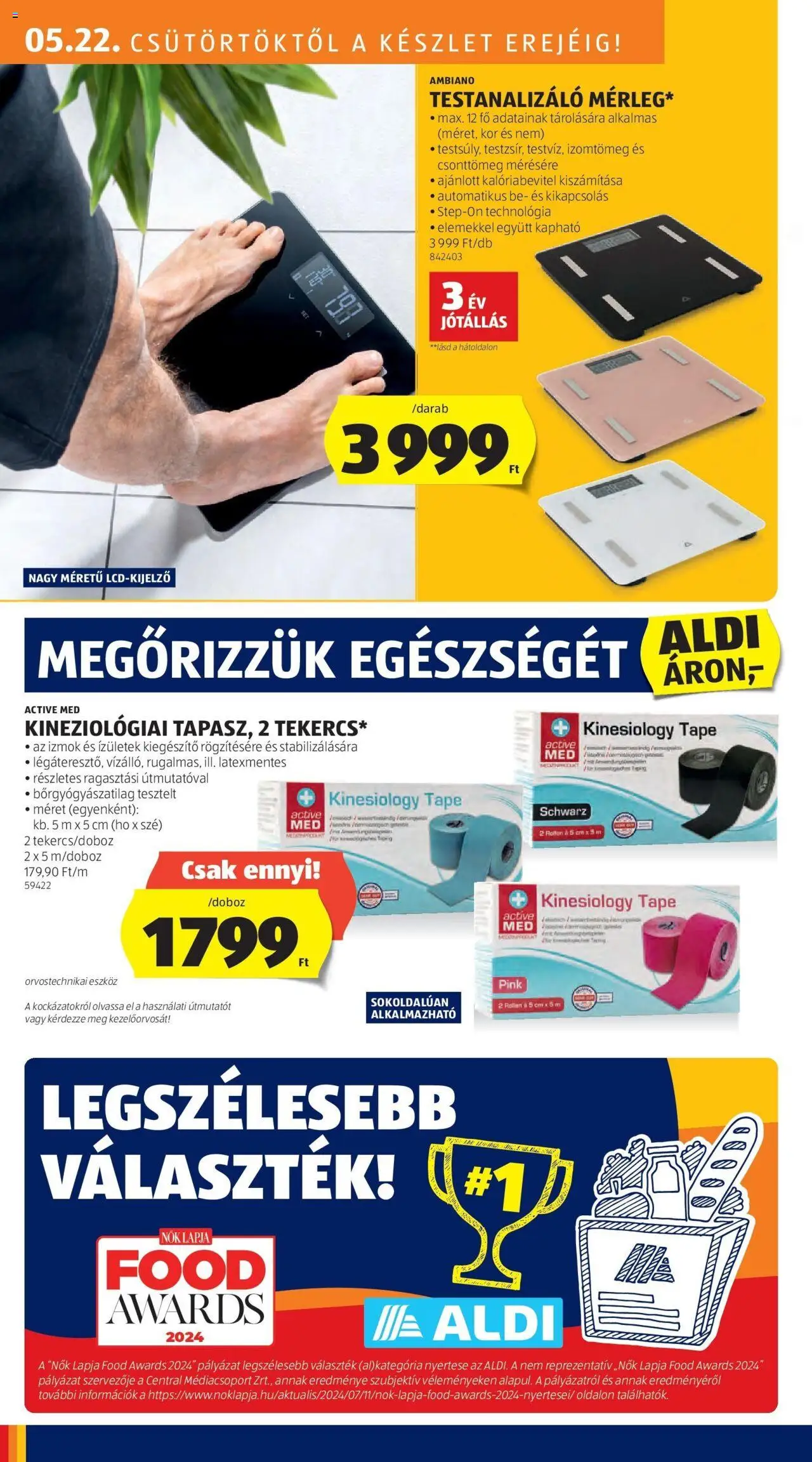 Aldi akciós ujság - amely érvényes a következő dátumtól: 29.05.2025 | Oldal: 26 | Termékek: Body