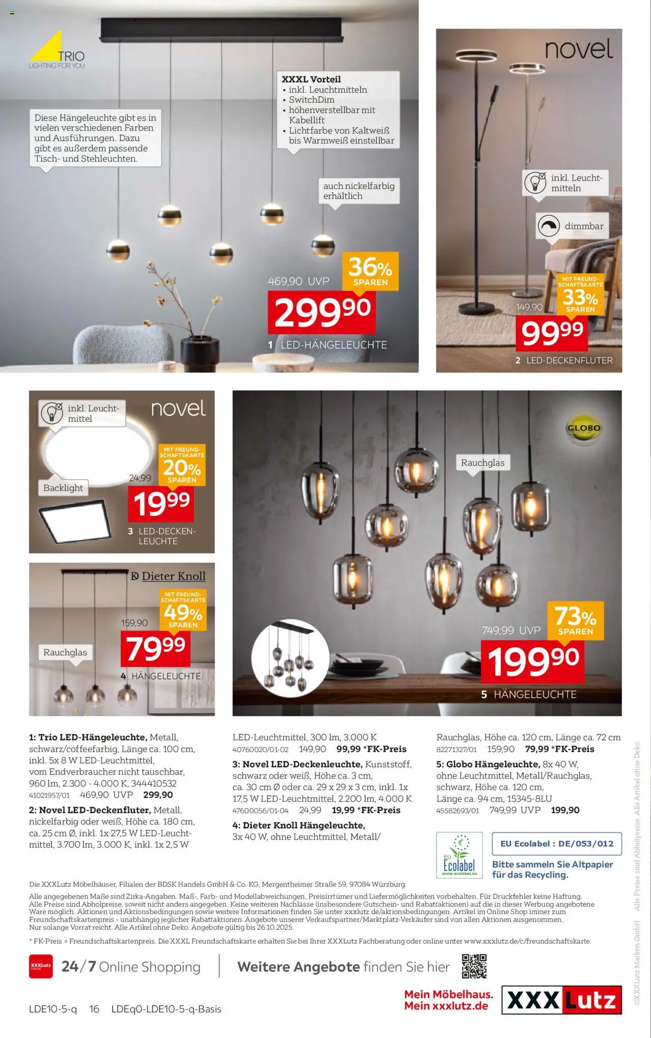 XXXL Lutz Festlich aufgetischt – gültig ab 12.10.2025 | Seite: 16 | Produkte: Tisch