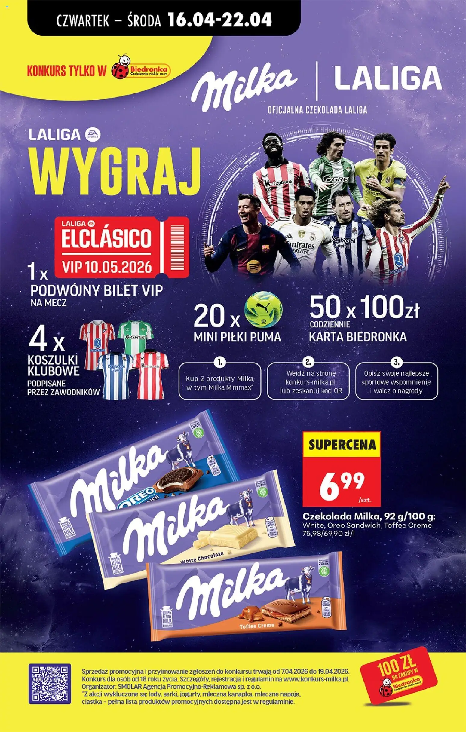 Biedronka gazetka od czwartku od 16.04.2026 | Strona: 67 | Produkty: Makaron pappardelle, Mąka do pizzy, Prosciutto, Pizza