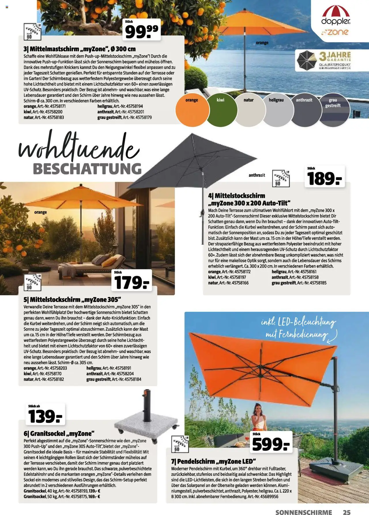 Hagebau Gartenkatalog 2025 gültig ab 05.03.2025 | Seite: 25 | Produkte: Orangen