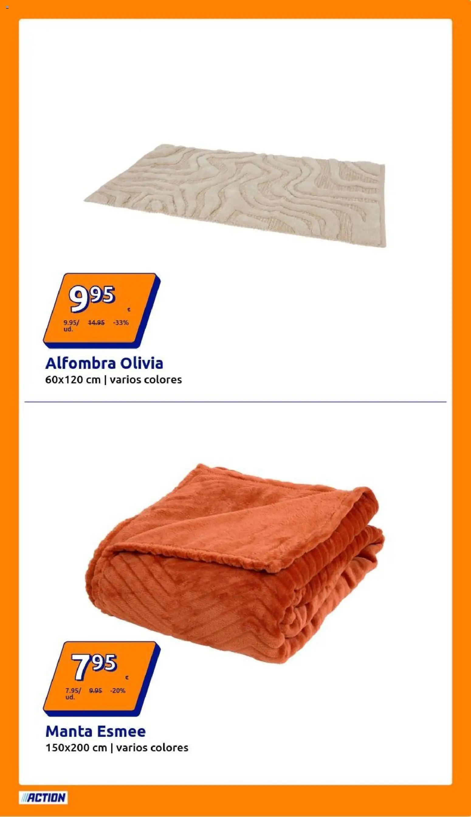 Action - Action ES week 52 2025 │ válido desde el 24.12.2025 | Página: 11 | Productos: Manta, Alfombra