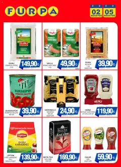 Furpa Katalog - 02.08.2025 tarihinden itibaren geçerlidir | Sayfa: 2 | Ürünler: Domates, Pirinç, Ketçap, Demlik