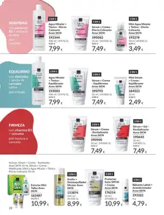 Vista previa Aceite + Desmaquillador Micelar Avon SKIN, Aceite + Desmaquillador Micelar Avon SKIN con Vit E válido desde el 01.01.2026 | Página: 28