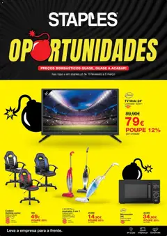 Pré-visualização Staples folheto válido de 19.02.2026