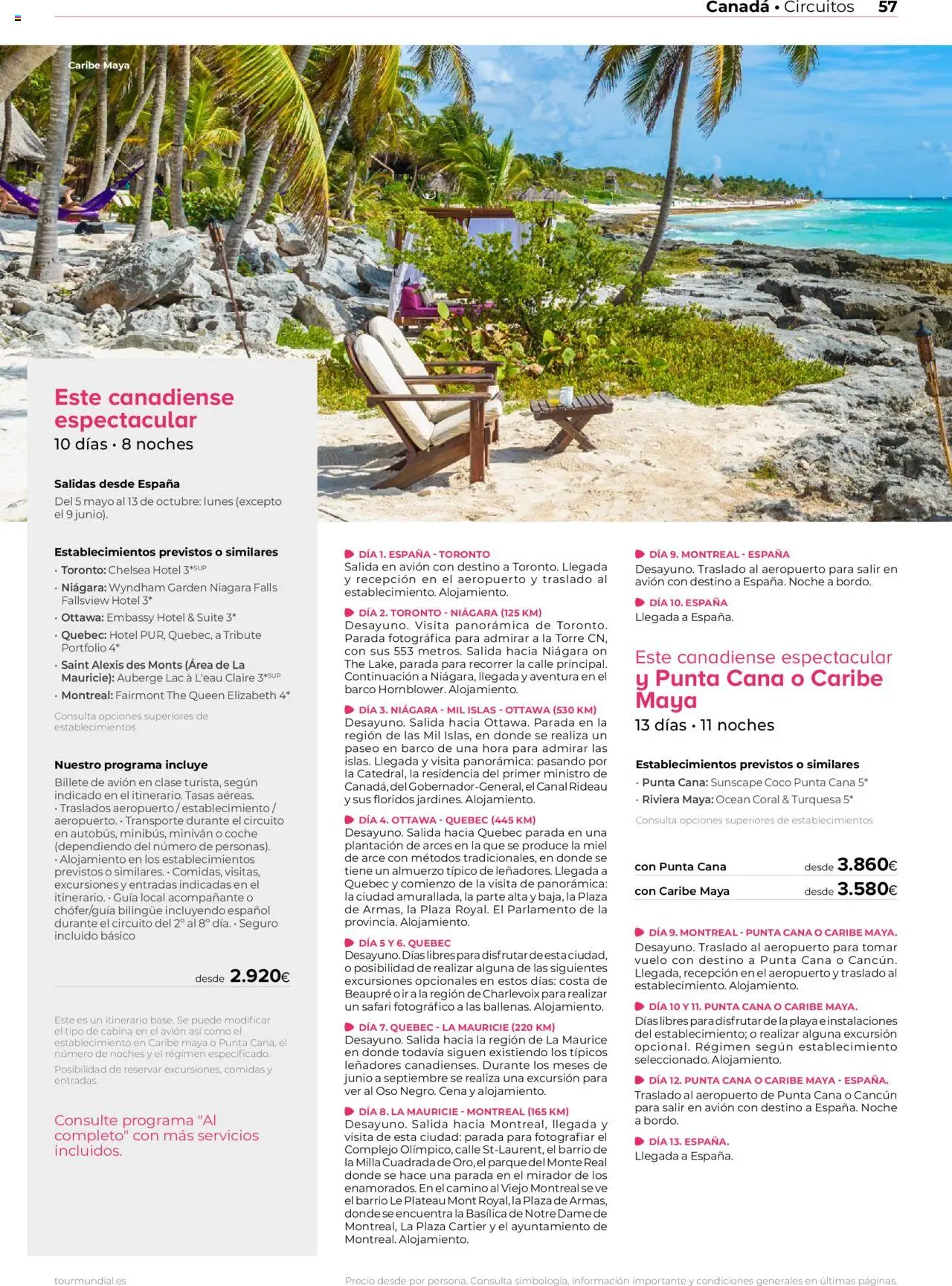 Viajes El Corte Inglés - Norteamérica y Caribe 2025 │ válido desde el 01.01.2025 | Página: 57