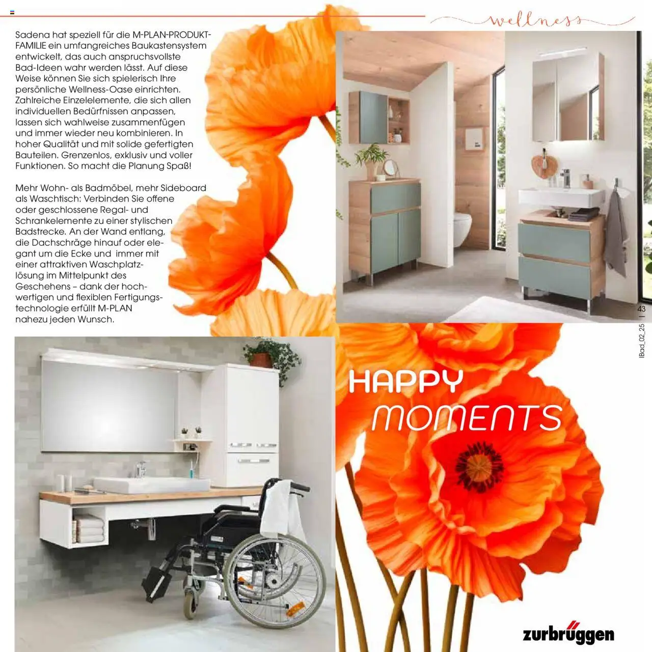 Zurbrüggen - Bad Spezial – gültig ab 11.06.2025 | Seite: 43 | Produkte: Sideboard, Regal, Waschtisch