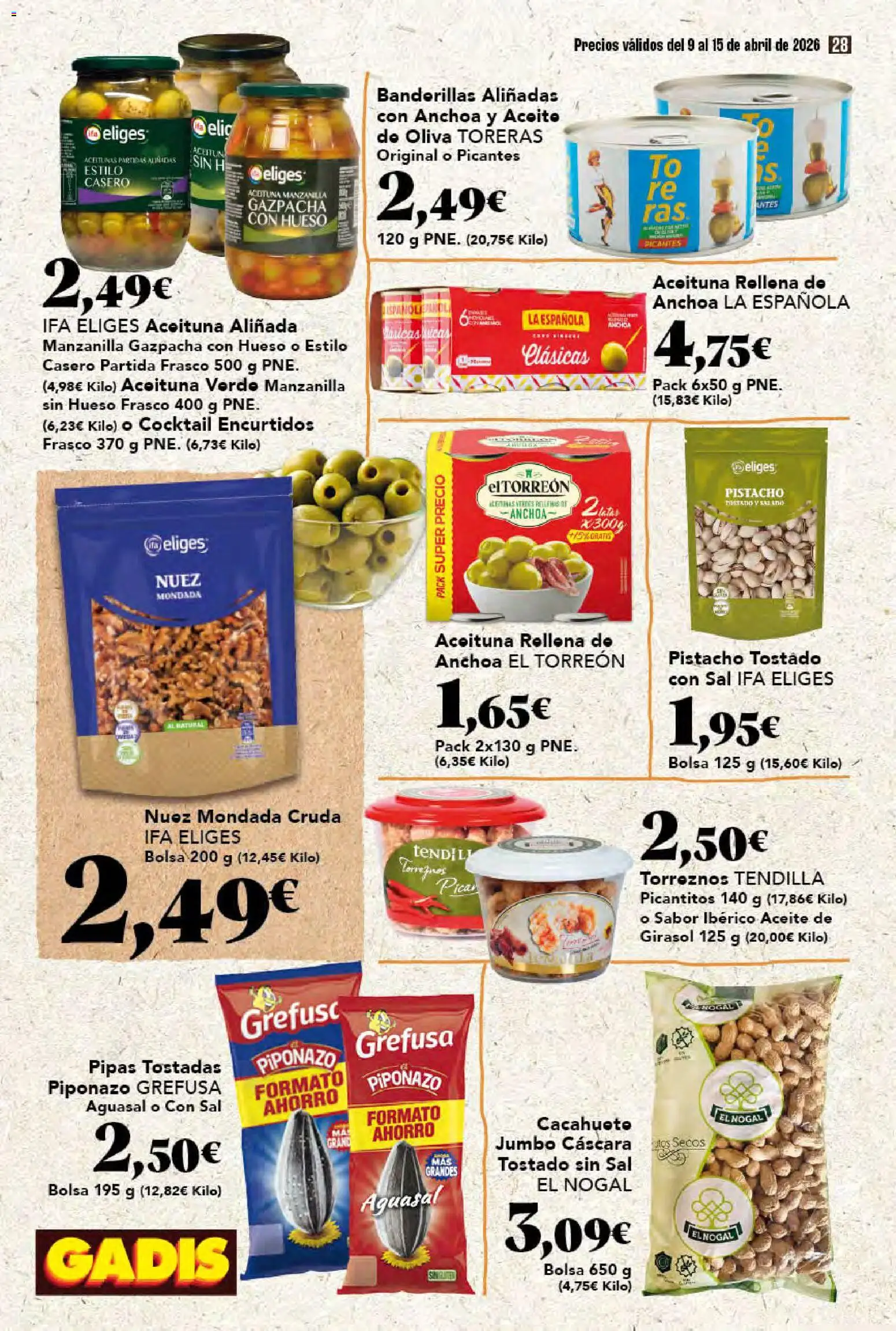 Gadis folleto │ válido desde el 09.04.2026 | Página: 28