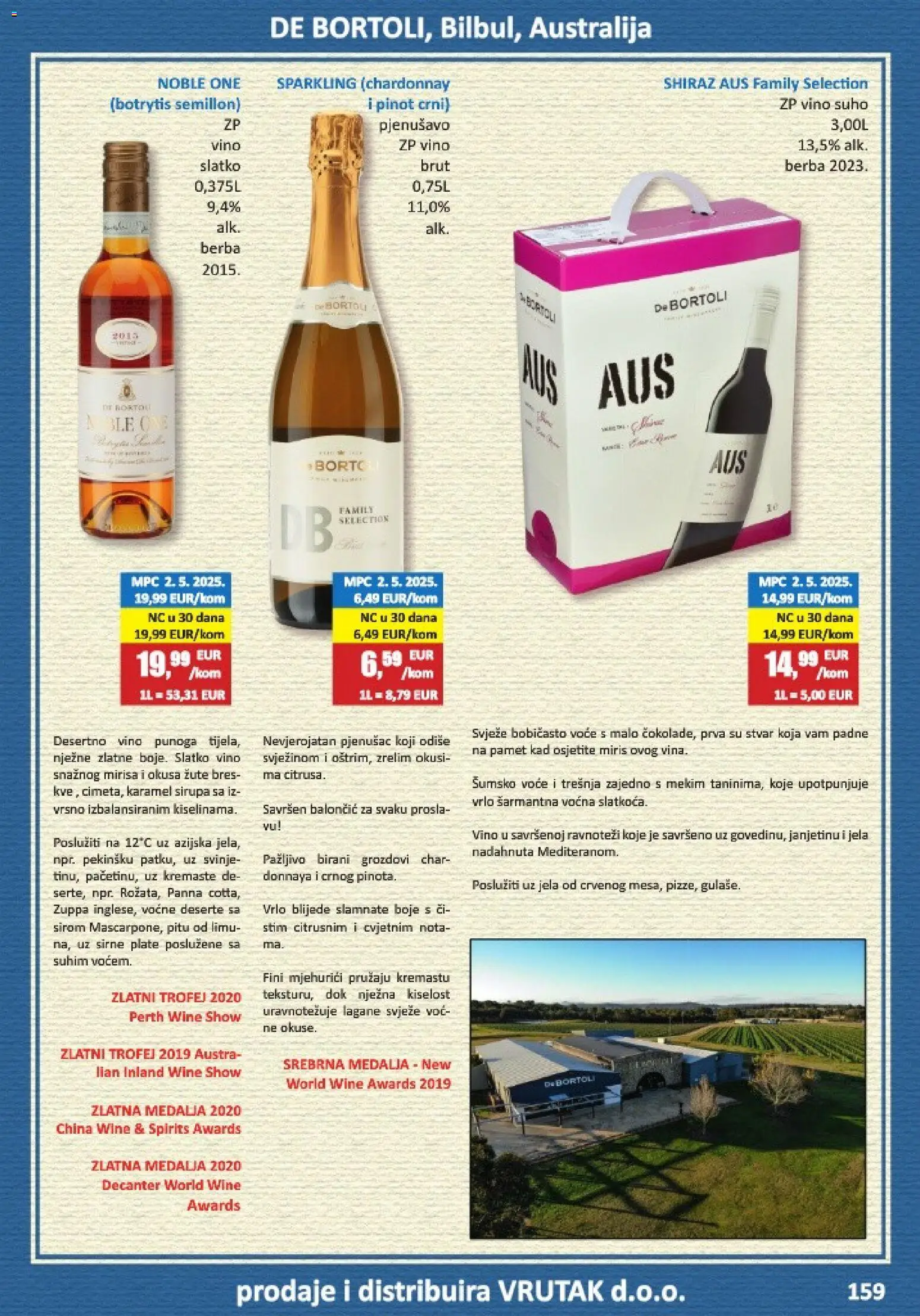 Vrutak katalog | vrijedi od 01.11.2025 | Stranica: 159 | Proizvodi: Šumsko voće, Miris, Vino, Voće
