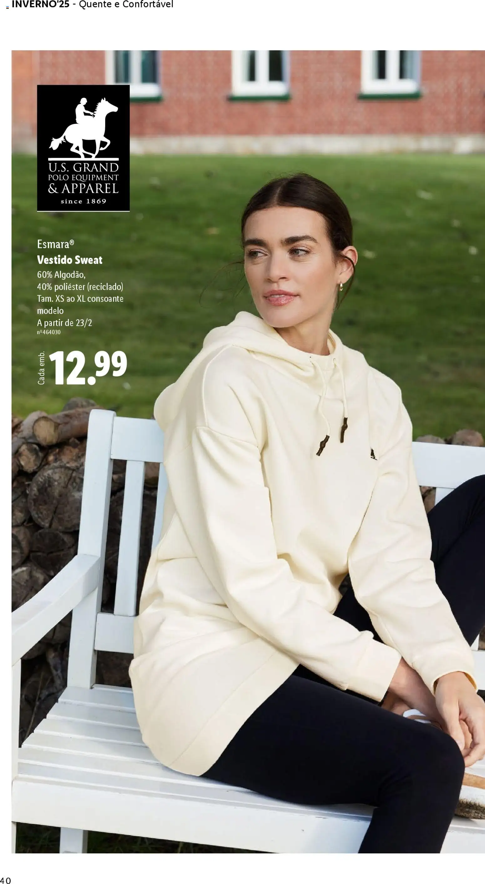 Lidl folheto │ válido de 01.12.2025 | Página: 40 | Produtos: Vestido, Sweatshirt