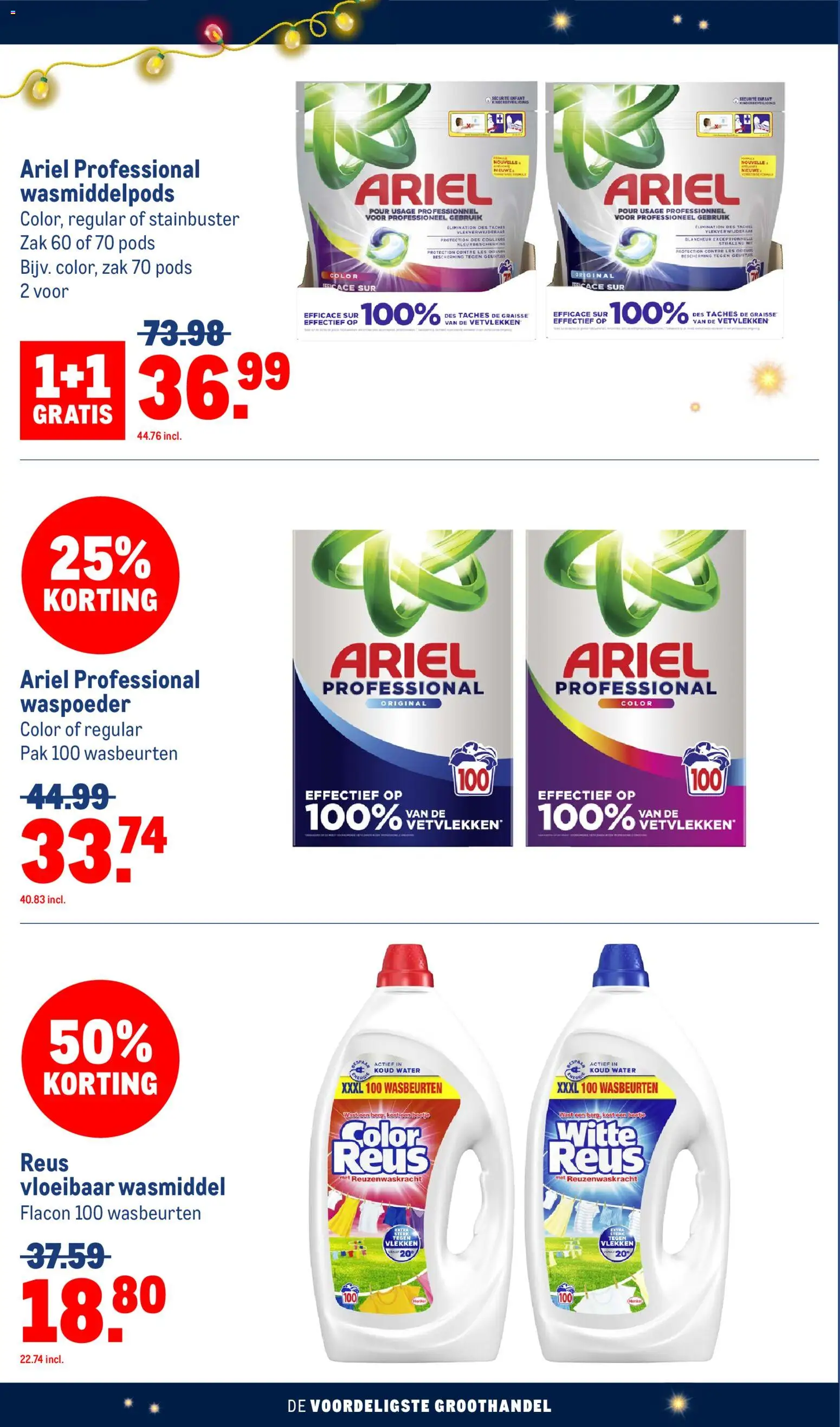 {H1} | Pagina: 50 | Producten: Wasmiddel, Zak, Festék