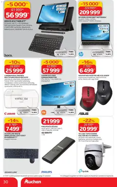 Auchan - Kedvenc Márkáink - amely érvényes a következő dátumtól: 05.02.2026 | Oldal: 30