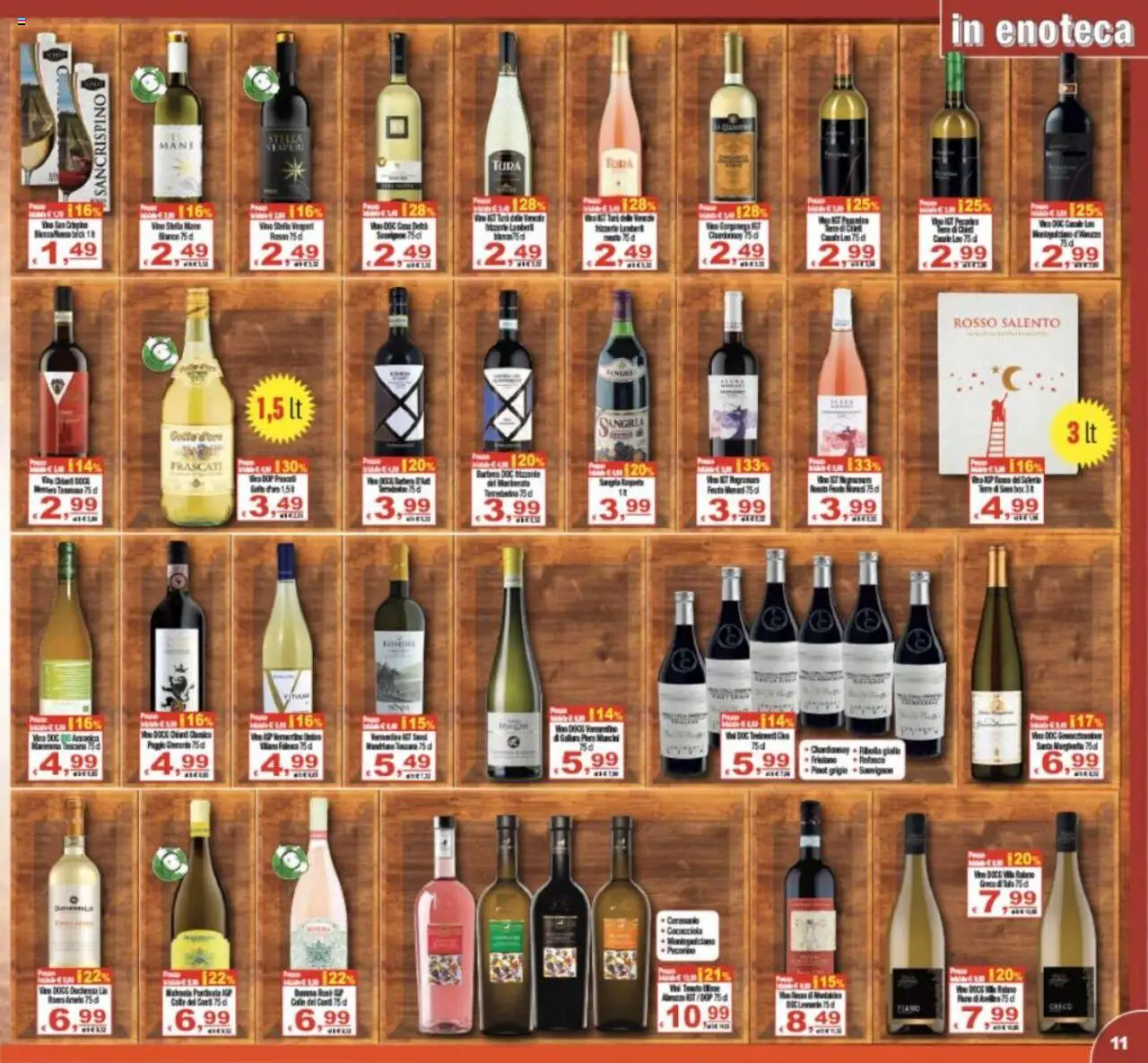 Volantino CTS del 25.07.2025 | Pagina: 11 | Prodotti: Enoteca