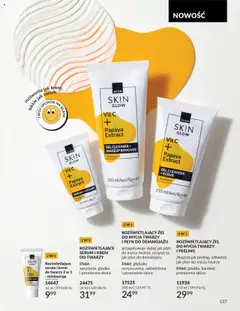 Avon Katalog 09 2025 od 01.09.2025 | Strona: 127 | Produkty: Płyn do demakijażu, Peeling, Krem, Krem do twarzy