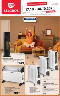 Ofertele Selgros valabile de la 17.10.2025
