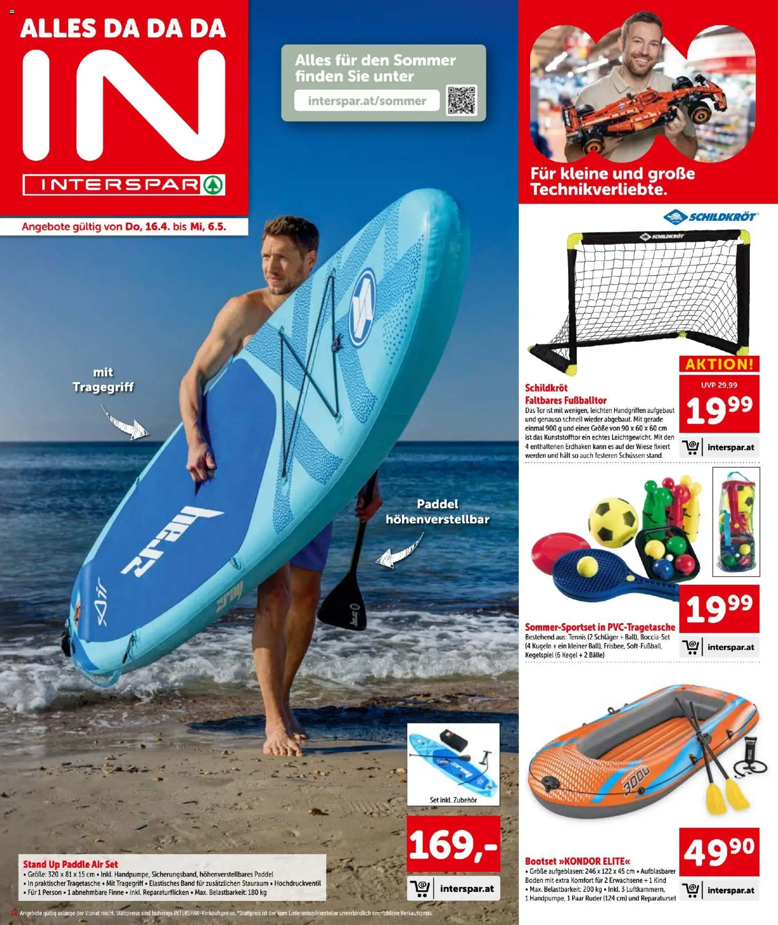 Die besten Angebote | Interspar - Flugblatt ab 16.04.2026 | - Jetzt stöbern! | Österreich