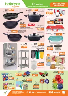 23.04.2026 tarihinden itibaren geçerli olan Hakmar Express kataloğu önizlemesi
