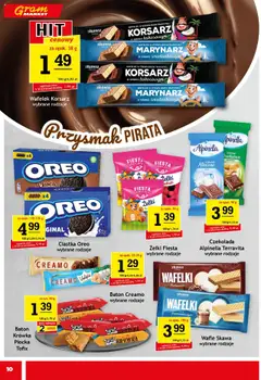 Gram Market Gazetka od 17.09.2025 | Strona: 10 | Produkty: Wafle, Baton, Żelki, Czekolada