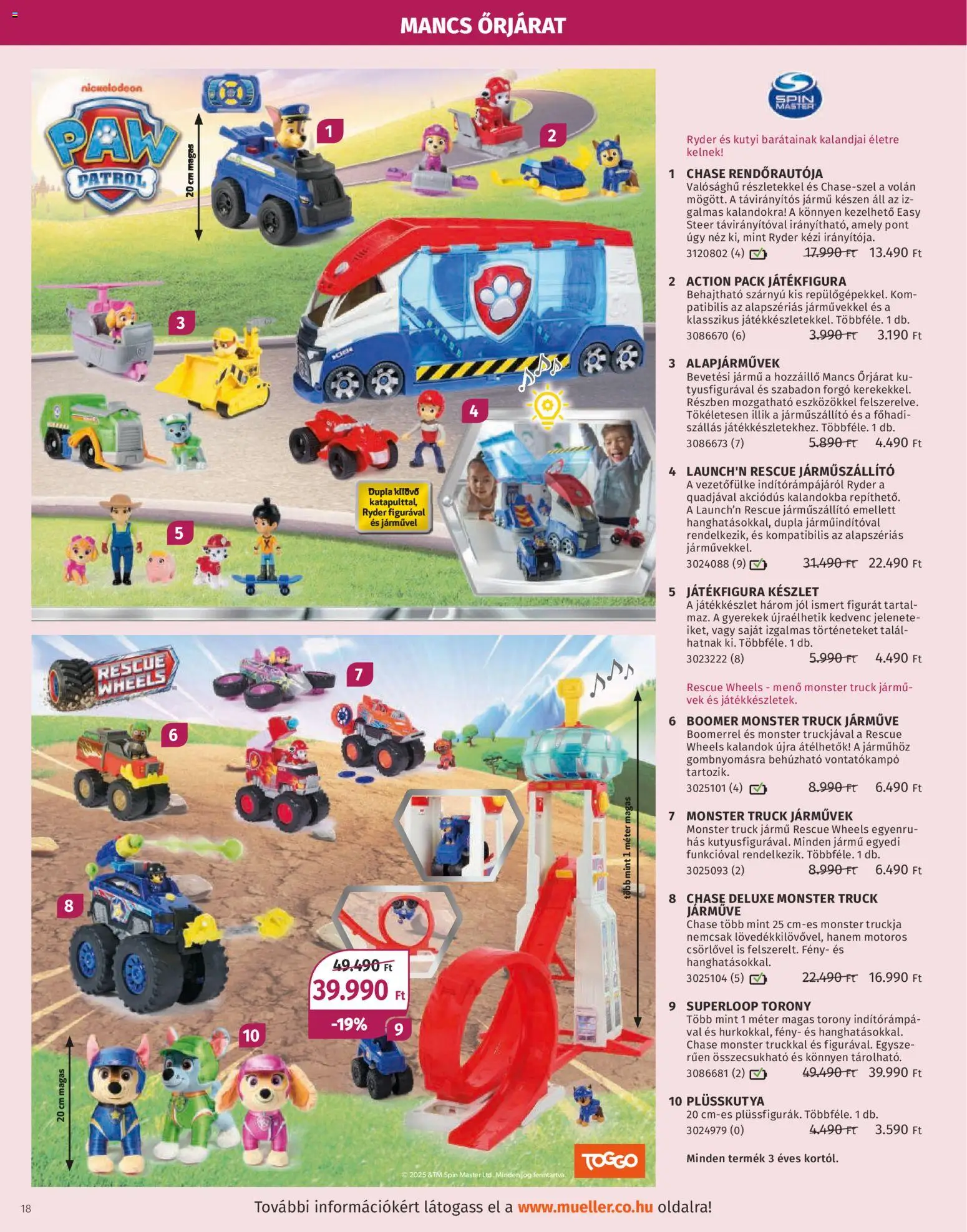 Müller akciós ujság - amely érvényes a következő dátumtól: 27.10.2025 | Oldal: 18