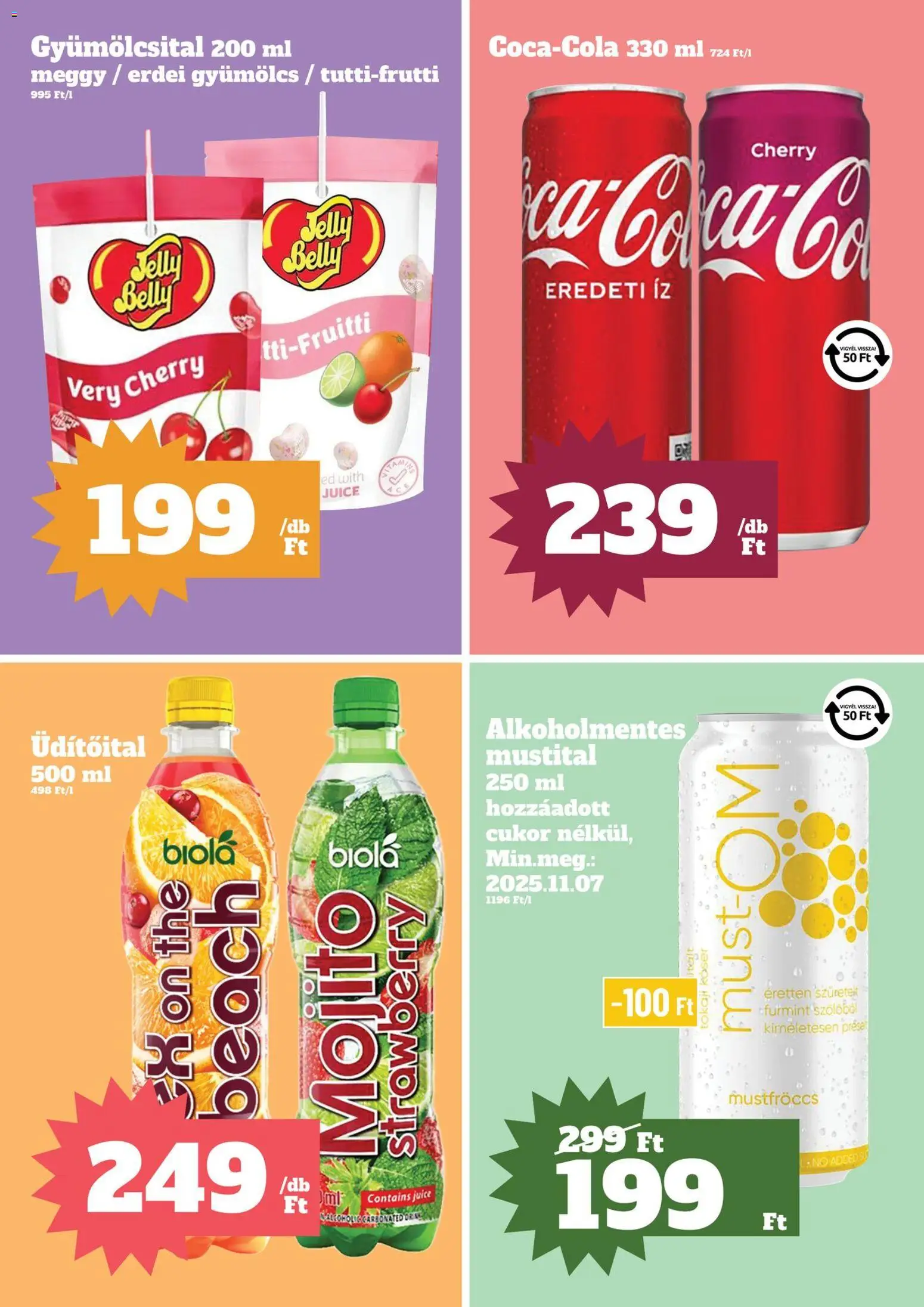Family Diszkont akciós ujság - amely érvényes a következő dátumtól: 30.10.2025 | Oldal: 27 | Termékek: Gyümölcsital, Gyümölcs, Meggy, Cukor