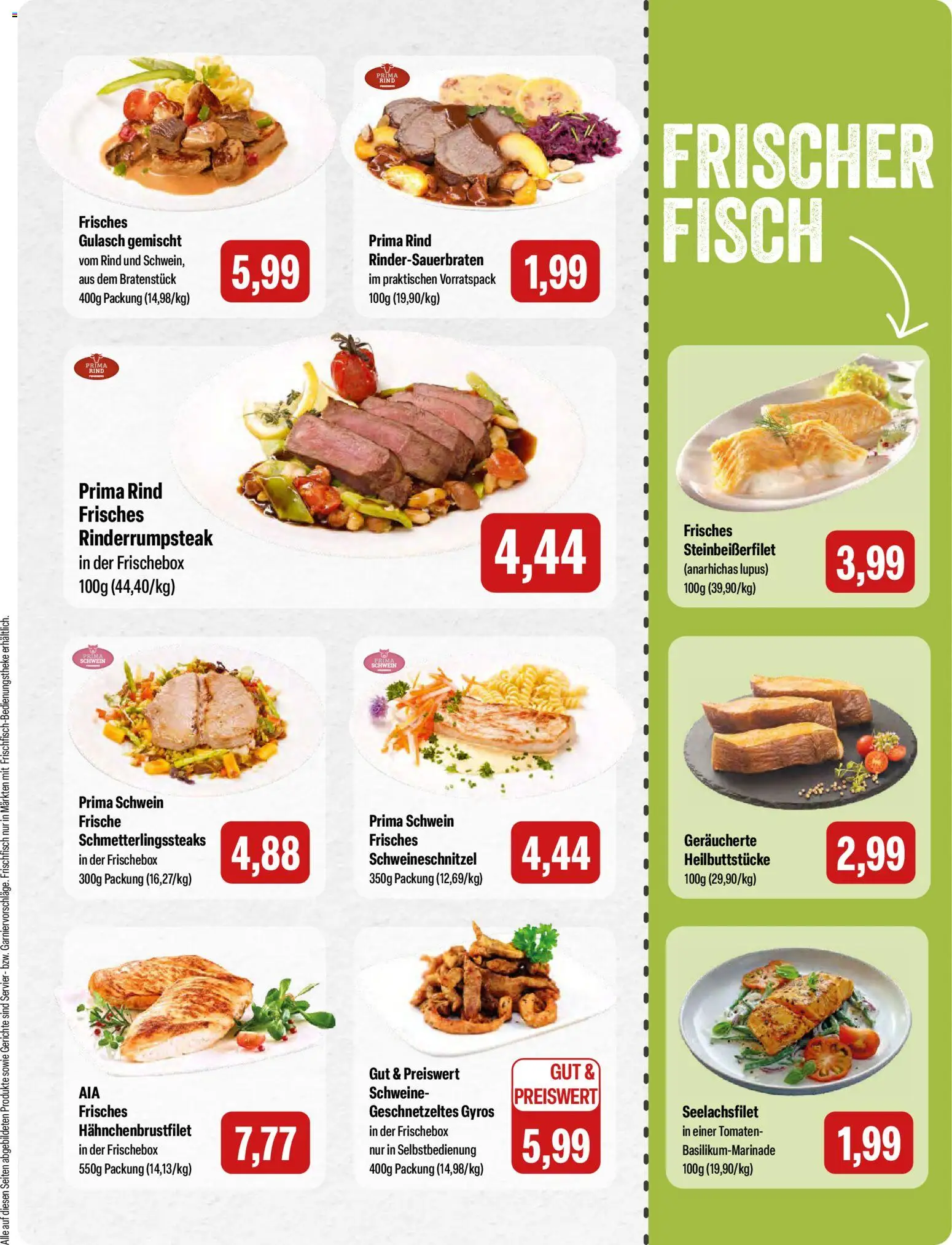 Feneberg Angebote – gültig ab 29.01.2026 | Seite: 3 | Produkte: Tomaten, Fisch, Gyros, Gulasch
