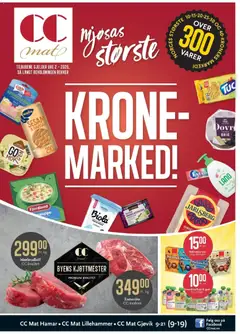 Forhåndsvisning av CC Mat kundeavis gyldig fra 05.01.2026