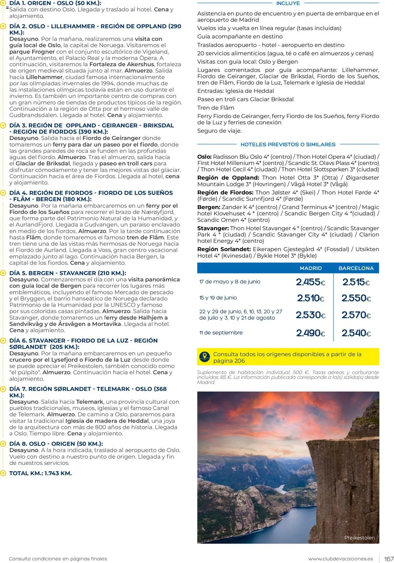 Viajes El Corte Inglés Club de Vacaciones │ válido desde el 01.01.2025 | Página: 167 | Productos: Café, Pescado, Té