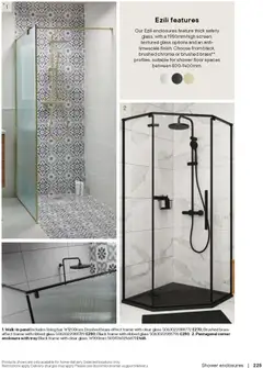 Preview of B&Q - Bathrooms valid from 16.12.2025 | Page: 225 | Products: Shower, Floor