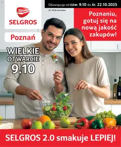 Pogląd oferty "Selgros cash&carry Gazetka - Poznań markowe produkty" - ważna od 09.10.2025