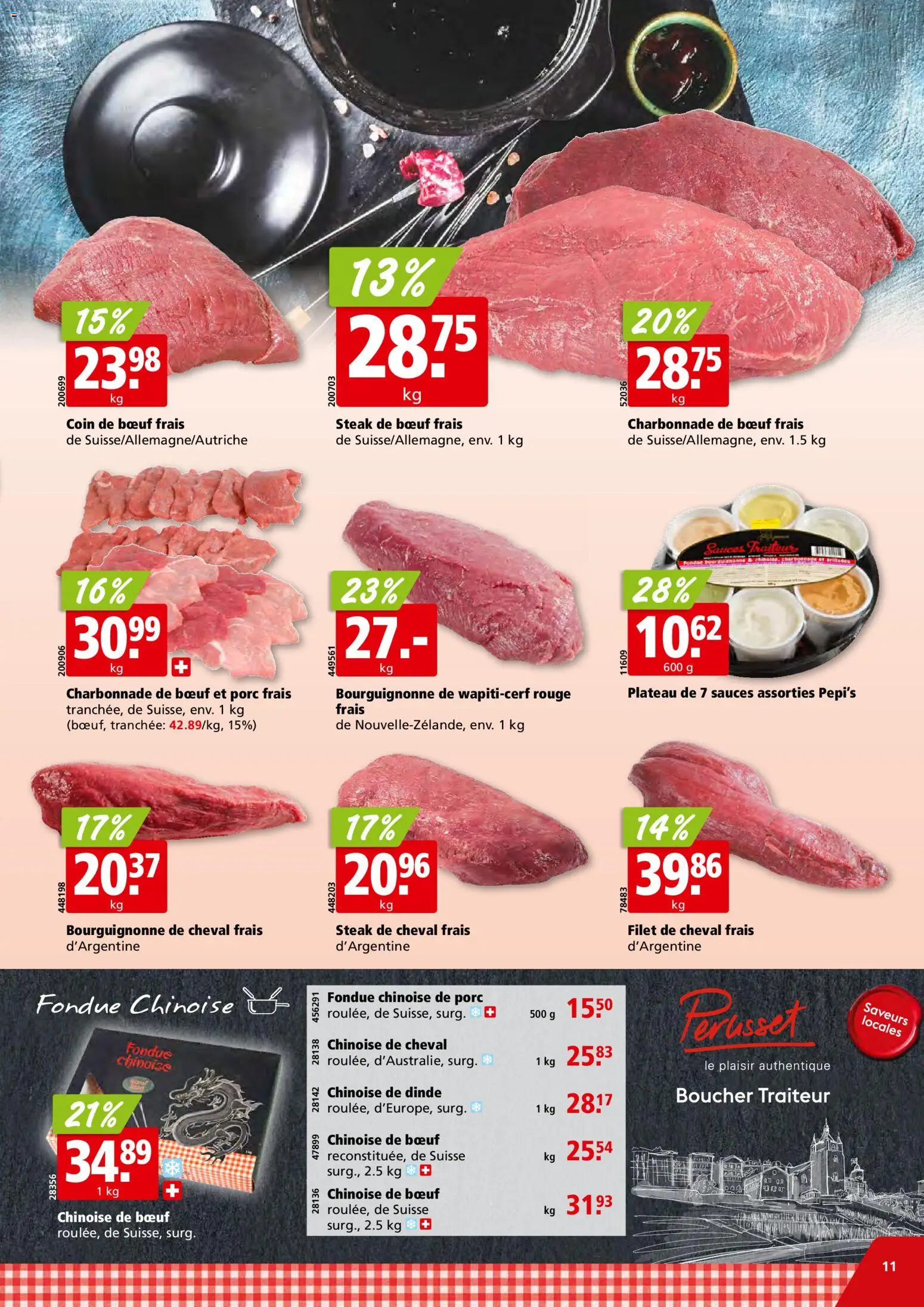 Aligro Aktionen Chavannes, Matran, Genève, Sion – gültig ab 15.12.2025 | Seite: 11 | Produkte: Rouge, Fondue