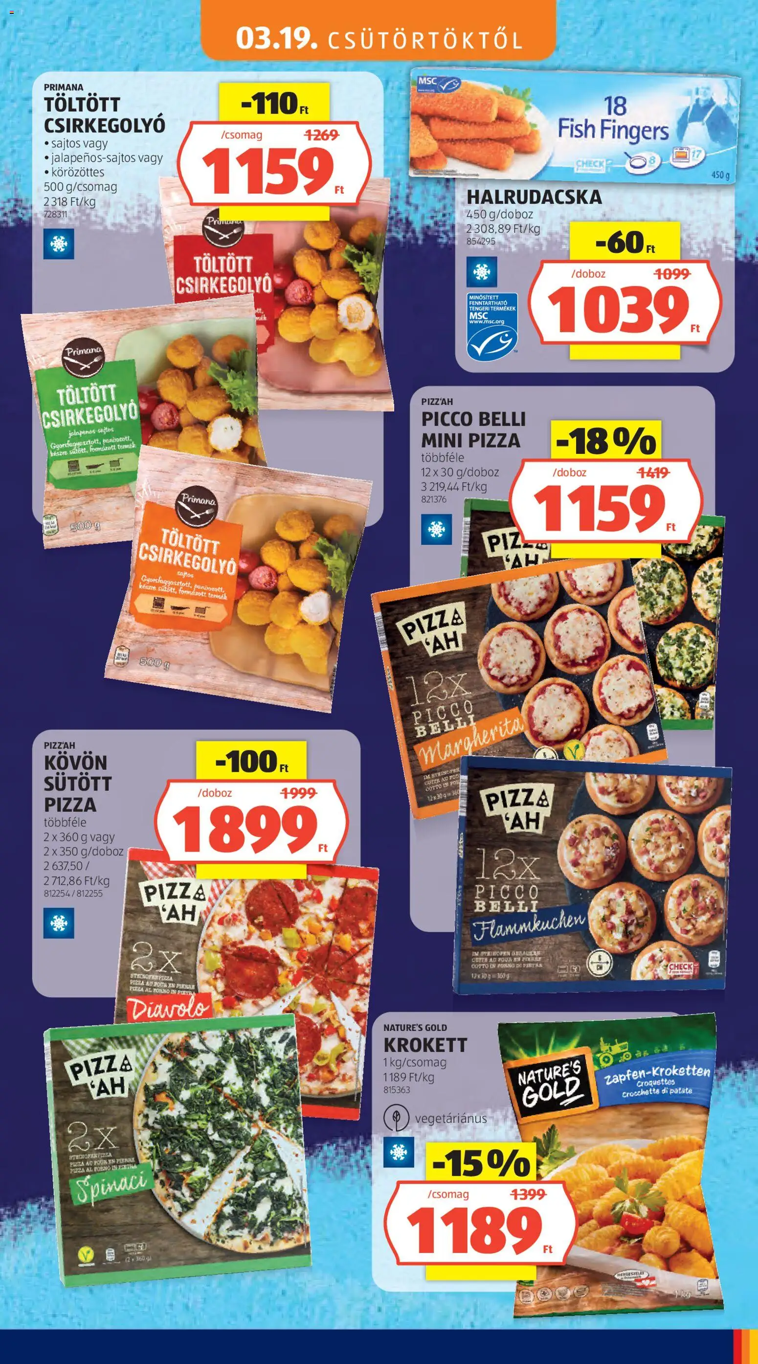 Aldi akciós ujság - amely érvényes a következő dátumtól: 19.03.2026 | Oldal: 9