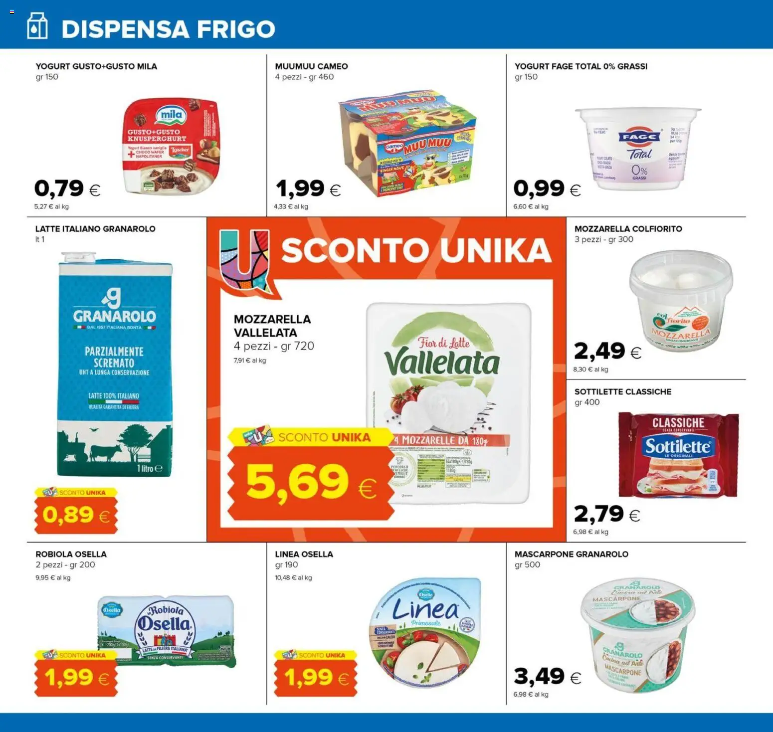 Volantino Oasi del 01.12.2025 | Pagina: 18 | Prodotti: Yogurt, Latte, Mascarpone, Robiola