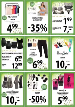  | Sivu: 14 | Tuotteet: Shortsit, Alusvaatteet, Leggingsit, Alushousut