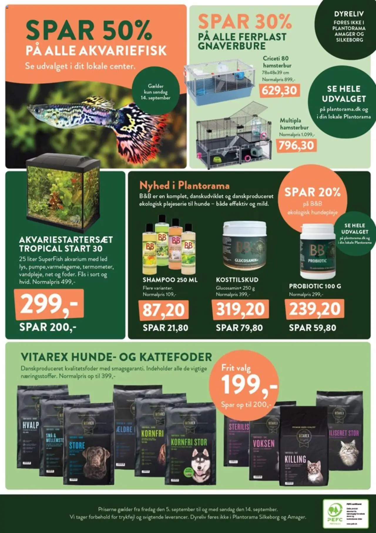 Plantorama tilbudsavis – gyldig fra 05.09.2025 | Side: 8 | Produkter: Shampoo, Kattefoder