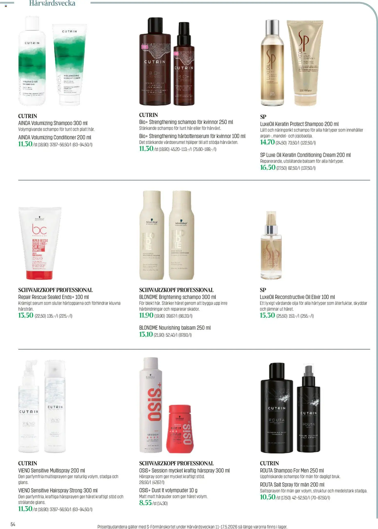 Sokos tarjoukset - Emotion – voimassa 20.04.2026 alkaen | Sivu: 54 | Tuotteet: Shampoo