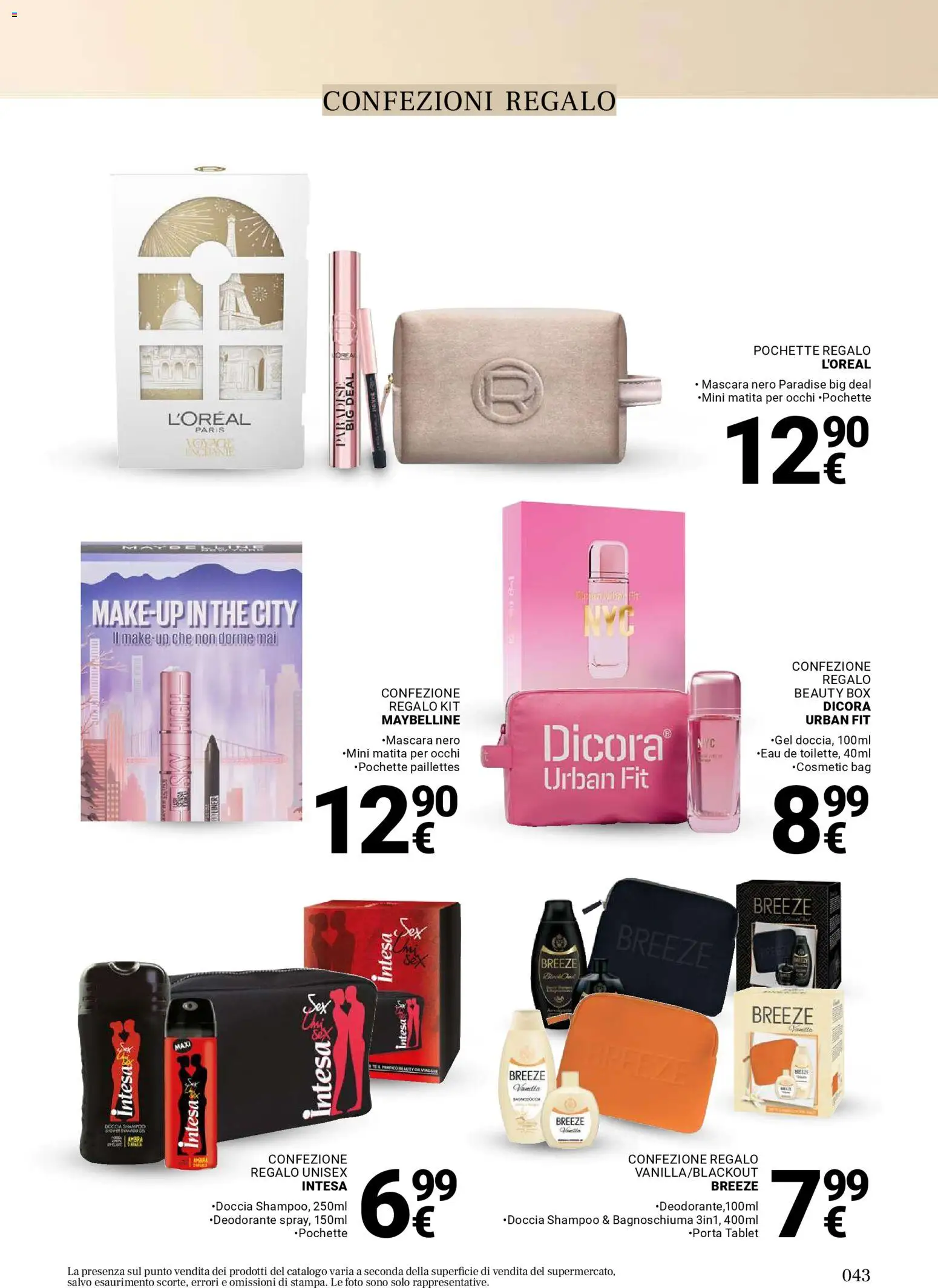 Volantino Gulliver del 17.11.2025 | Pagina: 43 | Prodotti: Mascara, Shampoo, Bagnoschiuma, Deodorante