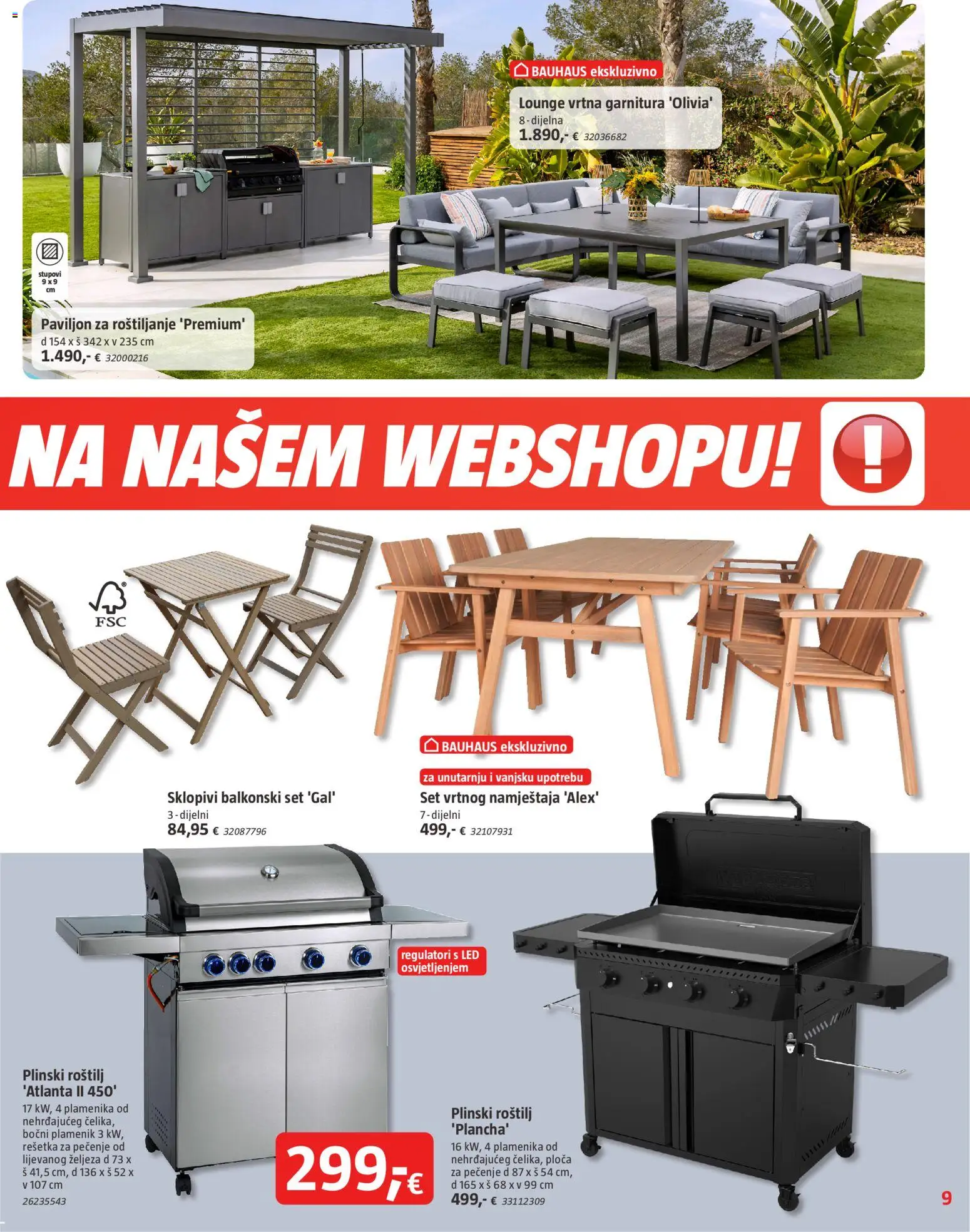 Bauhaus katalog | vrijedi od 01.04.2026 | Stranica: 9