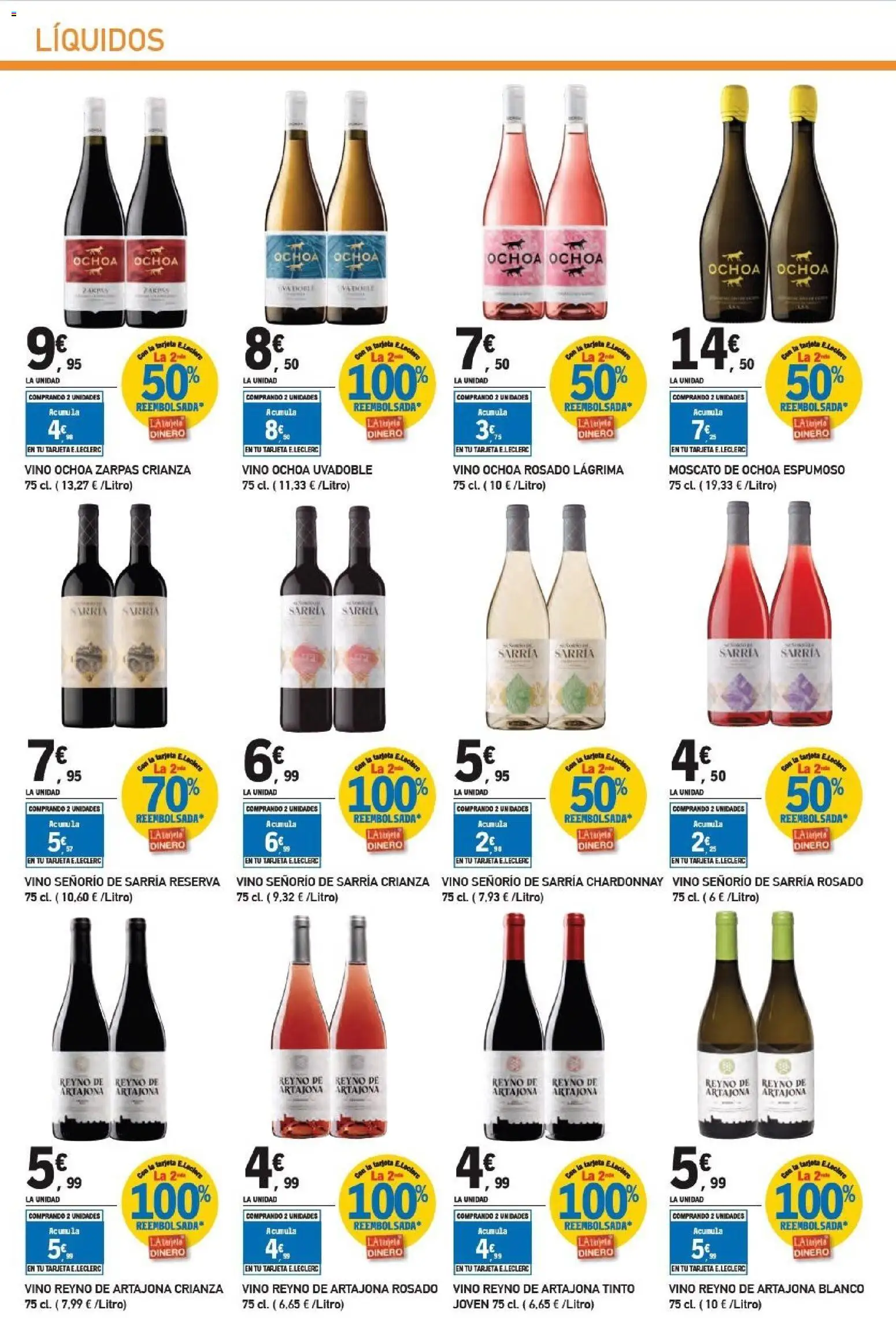 E.Leclerc - Alianz Locales │ válido desde el 25.02.2026 | Página: 56 | Productos: Vino