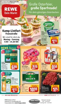 Rewe Prospekt Kamp-Lintfort	 ab 15.03.2026 gültig